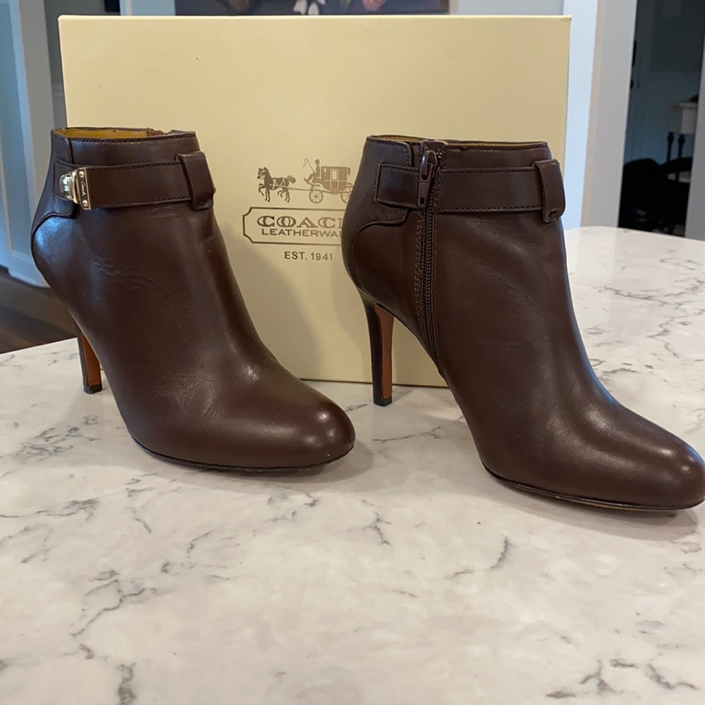 Coach Sondra Soft Leather Boots